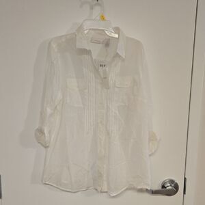 Chico's Button Down Blouse